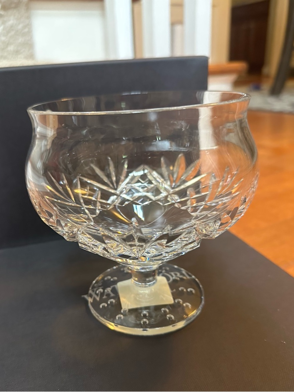 Waterford Clear Crystal Cut Glass Compote